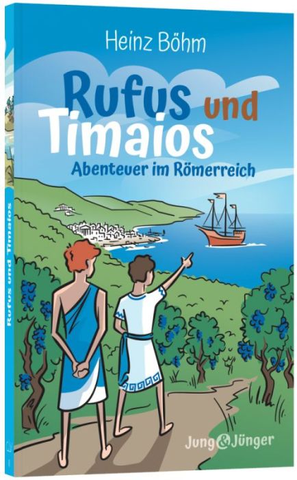 Christliche Bücher - Christliche Bücherstube Cover - Rufus und Timaios – Abenteuer im Römerreich